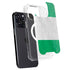 Nigeria Flag Distressed iPhone 15 Pro MagSafe Case